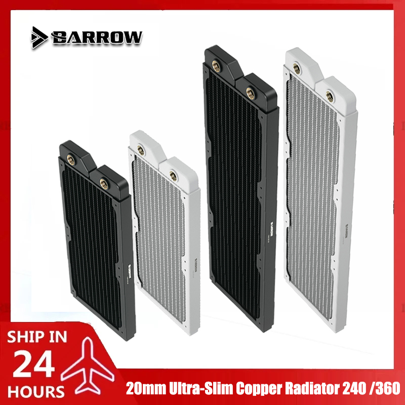 BARROW 초슬림 워터쿨러 라디에이터 20mm 240 - Rtx 4090 Water Block 리뷰 및 가격