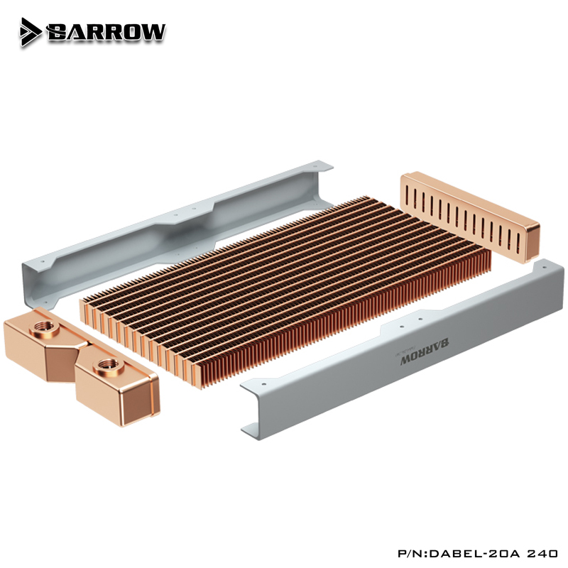 BARROW 초슬림 워터쿨러 라디에이터 20mm 240 - Rtx 4090 Water Block 리뷰 및 가격